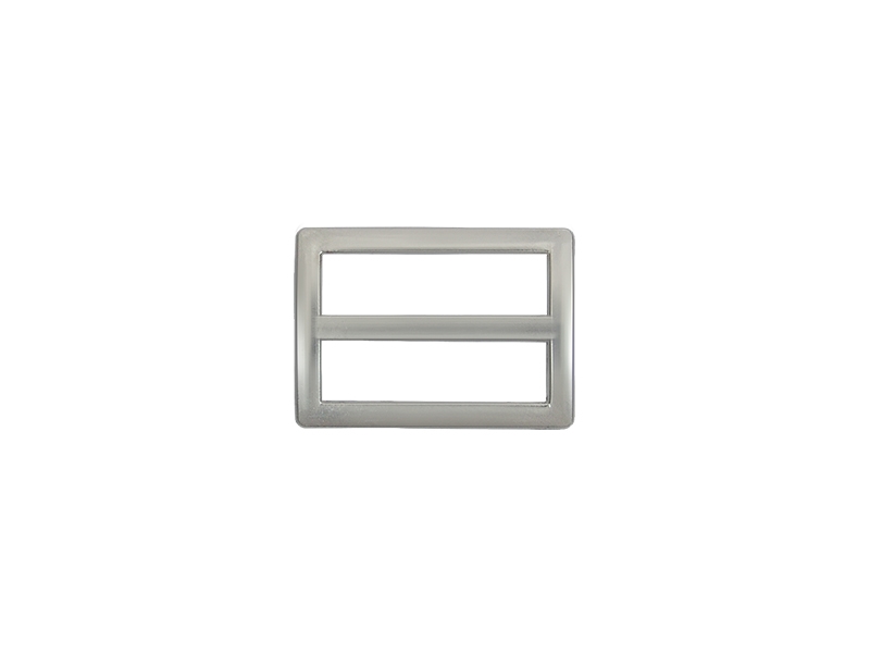 METAL SLIDE BUCKLE 25/16/3  MM NICKEL CAST 1 PCS