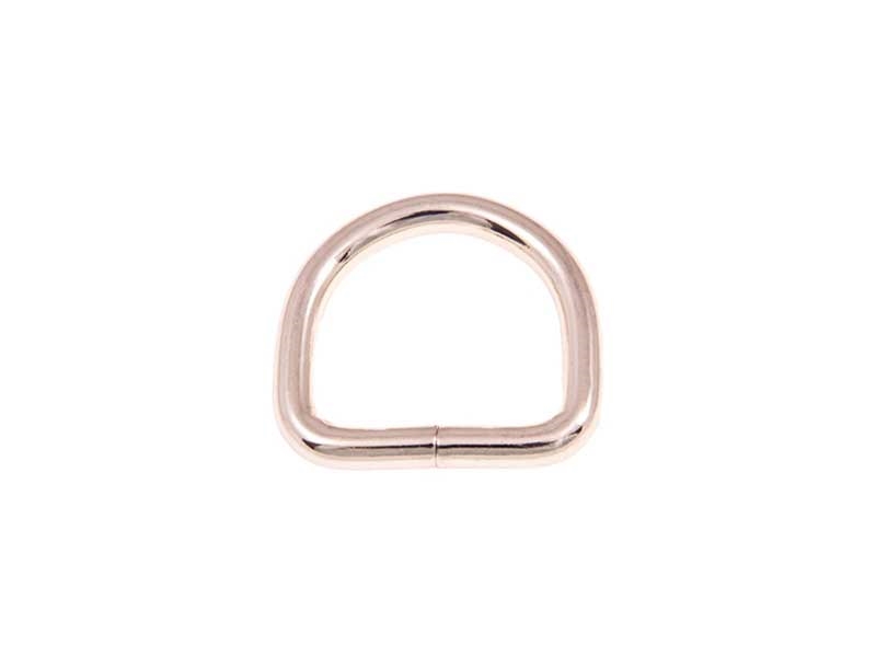 EXTRA GLANZ HALBRING AUS METALL 28/25/5  MM LICHT GOLD  DRAHT 1  ST.