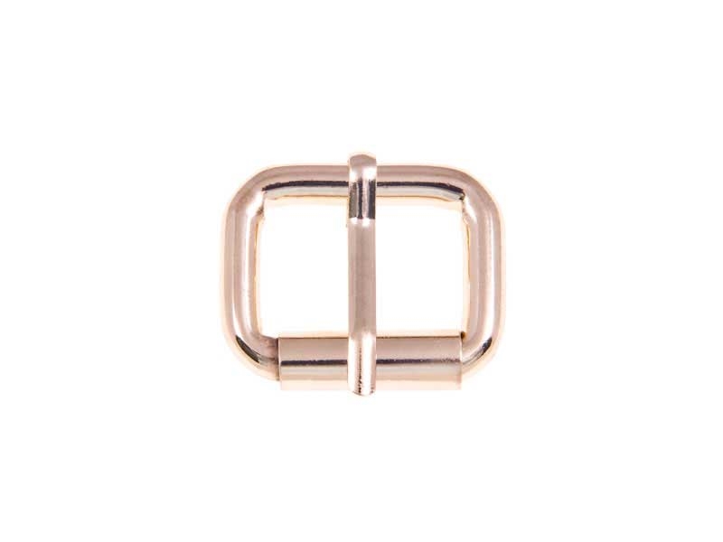 EXTRA METAL ROLLER BUCKLE   SINGLE 27/20/6 MM LIGHT     GOLD WIRE 1 PCS