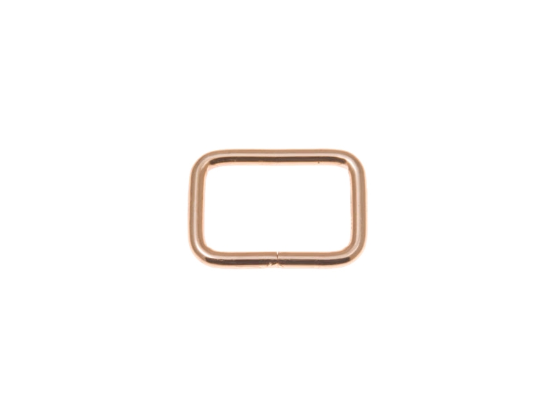 RAHMEN AUS METALL 25/15/3 MM GOLD DRAHT 100 ST.
