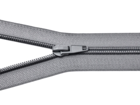 Spiralreißverschluss 5 nicht trennbarer Autoverschluss 16 cm (134) grau