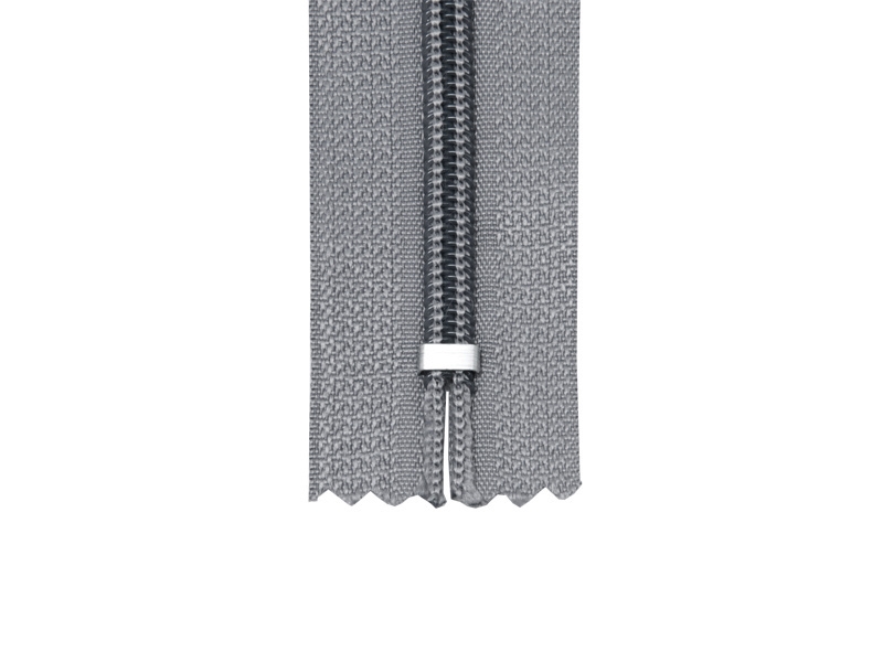 SPIRALREIßVERSCHLUSS 5 AUTO LOCK NICHT TEILBAR 18 CM GRAU 134 50 ST.
