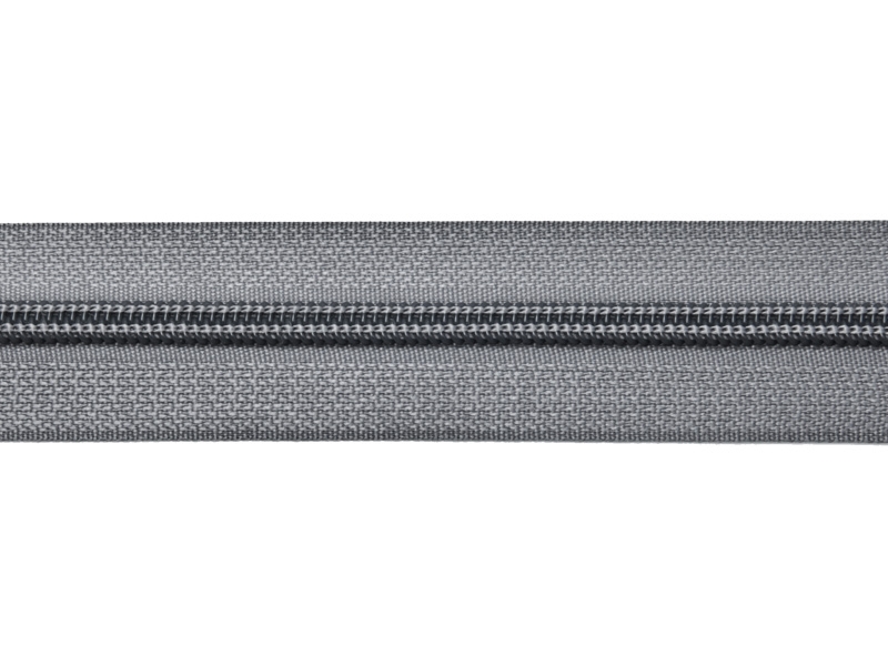 SPIRALREIßVERSCHLUSS 5 AUTO LOCK TEILBAR 85 CM (134) GRAU 50 ST.