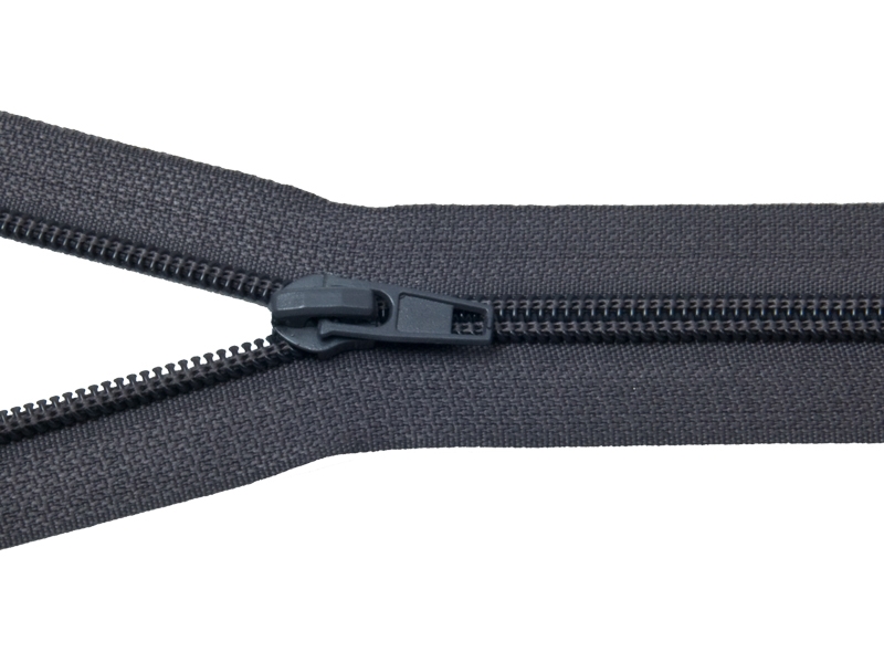 SPIRALREIßVERSCHLUSS 5 AUTO LOCK NICHT TEILBAR 16 CM DUNKELGRAU 306 50 ST.