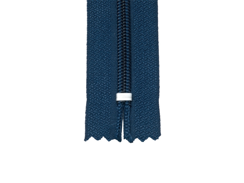 SPIRÁLOVÝ ZIP ŠÍŘE 5 AUTO LOCK NEDĚLITELNÝ 16 CM TMAVOMODRÁ 919 50 KS
