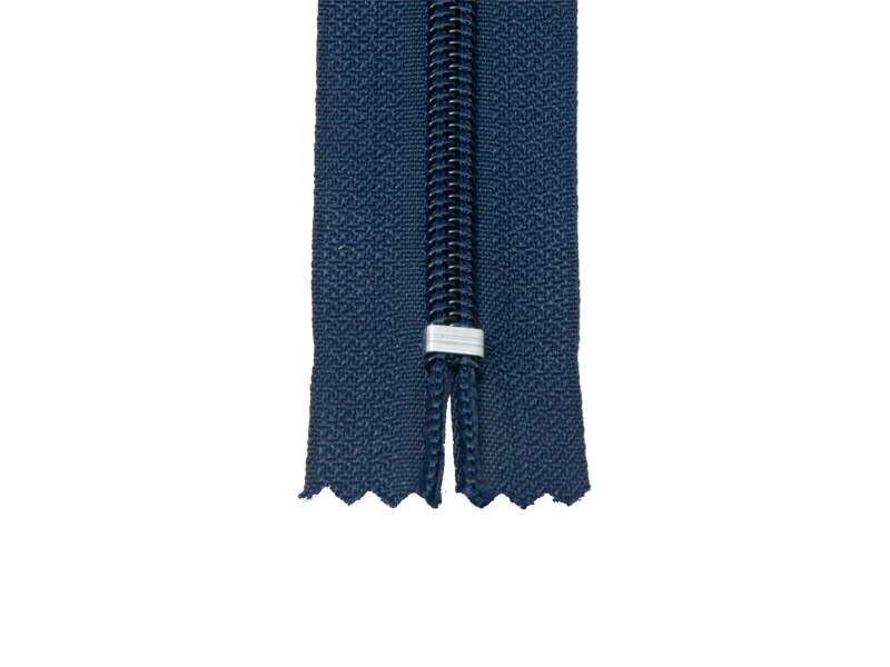 NYLON READY ZIPPER 5 AUTO LOCK CLOSE END 18 CM (919) NAVY BLUE 50 PCS
