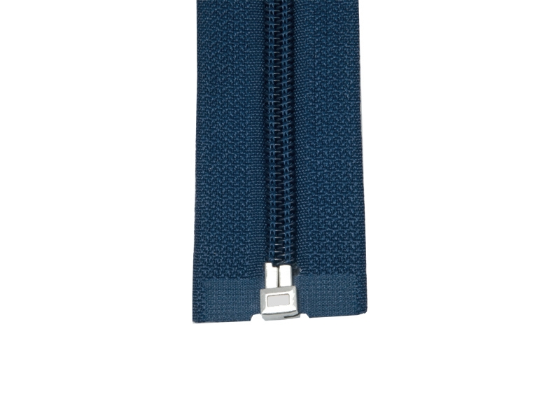 NYLON READY ZIPPER 5 AUTO LOCK OPEN END 75 CM (919) NAVY BLUE 50 PCS
