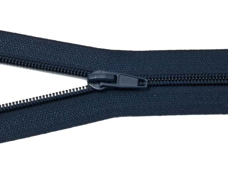 SPIRALREIßVERSCHLUSS 5 AUTO LOCK NICHT TEILBAR 18 CM DUNKELBLAU 058 50 ST.