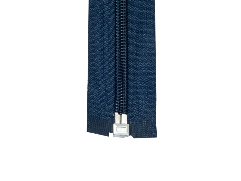 NYLON READY ZIPPER 5 AUTO LOCK OPEN END 80 CM (058) NAVY BLUE 50 PCS