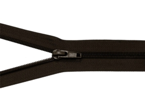 Spiralreißverschluss 5 geteilt Auto Lock 65 cm (141) dunkelbraun