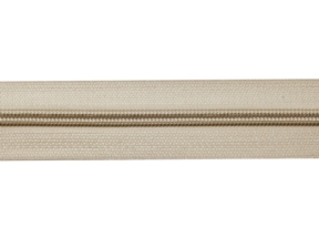 Spirálový zip 5 neoddělitelný automatický zámek 16 cm (101) janobeige