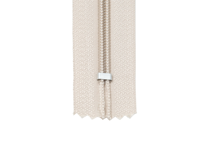 SPIRALREIßVERSCHLUSS 5 AUTO  LOCK NICHT TEILBAR 18 CM  HELLBEIGE 101 50 ST.