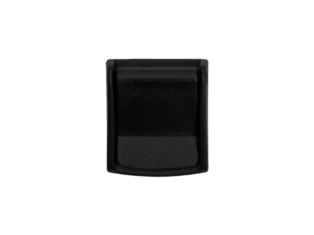 Stoper plastikowy do taśmy 32 mm Zenon czarny