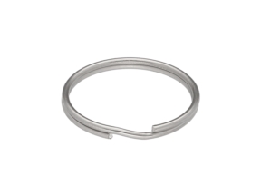 Kółko metalowe 25/1,5 mm nikiel spiralne