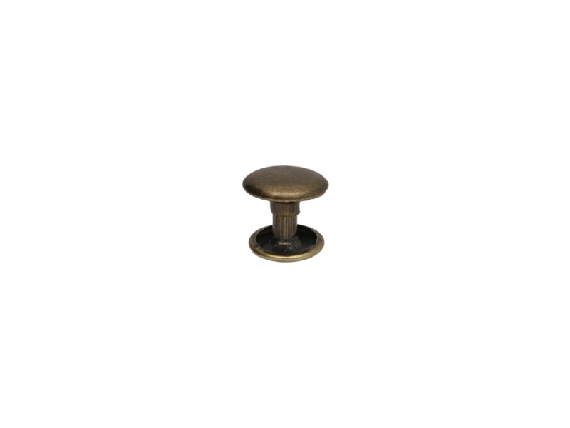 NIETE  ZWEISEITIG LUX 10/3/9 MM ALTGOLD