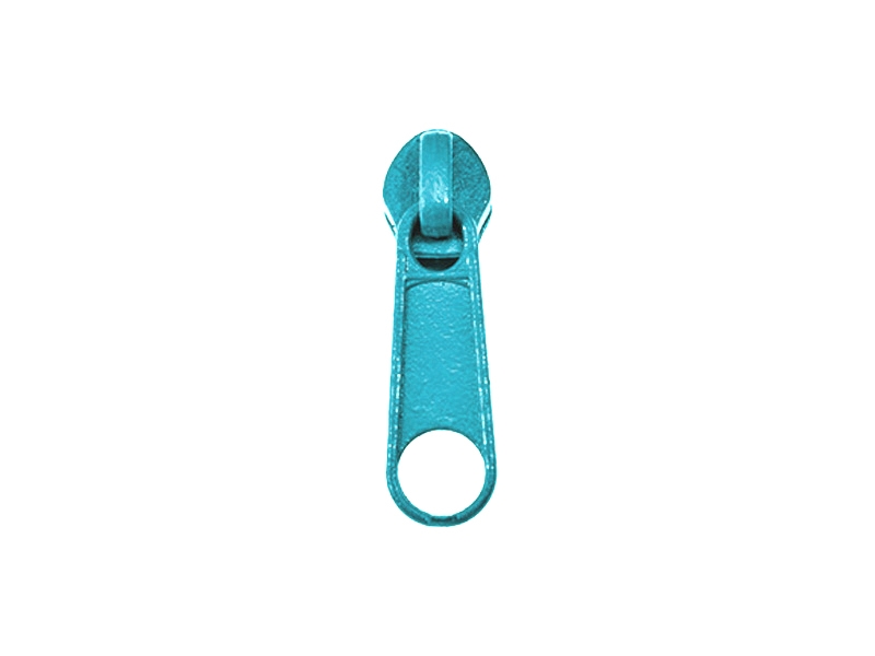 SLIDER FOR NYLON ZIPPER TAPES 5 NON LOCK BLUE 500 PCS