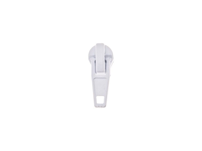 SLIDER FOR NYLON ZIPPER TAPES 5 AUTO LOCK WHITE 501 100/500 PCS