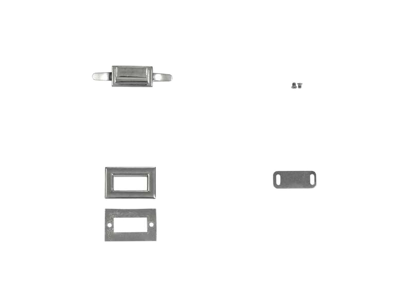 Briefcase lock 32/21 mm jadwiga nickel 10 pcs
