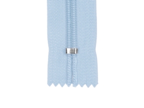Spiral zip 5 non-separable auto lock 18 cm (351) light blue