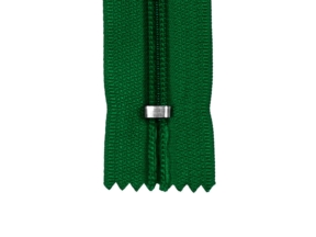 Spiral zip 5 non-separable auto lock 18 cm (084) green