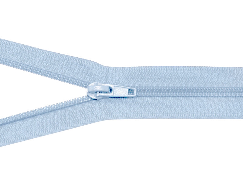 Spirála 5 dělená s automatickým zámkem 55 cm (351) světle modrá