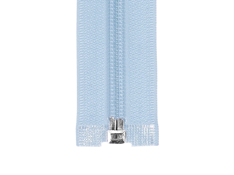 SPIRÁLOVÝ ZIP ŠÍŘE 5 AUTO LOCK DĚLITELNÝ 75 CM (351) SVETLE  MODRÝ