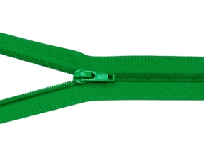 Zamek błyskawiczny spiralny 5 rozdzielczy auto lock  80 cm (151) jasnozielony