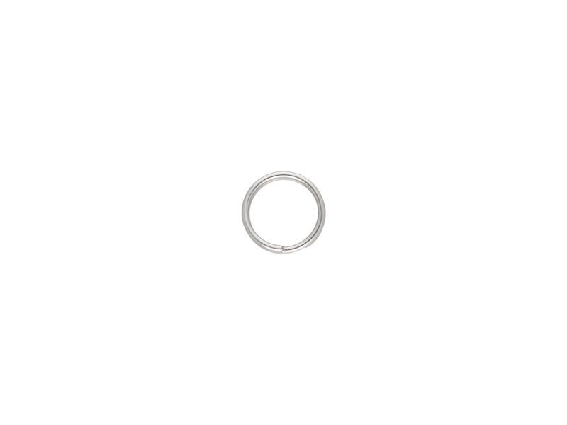 METAL  SPLIT RING  13/1,2 MM NICKEL 100     PCS