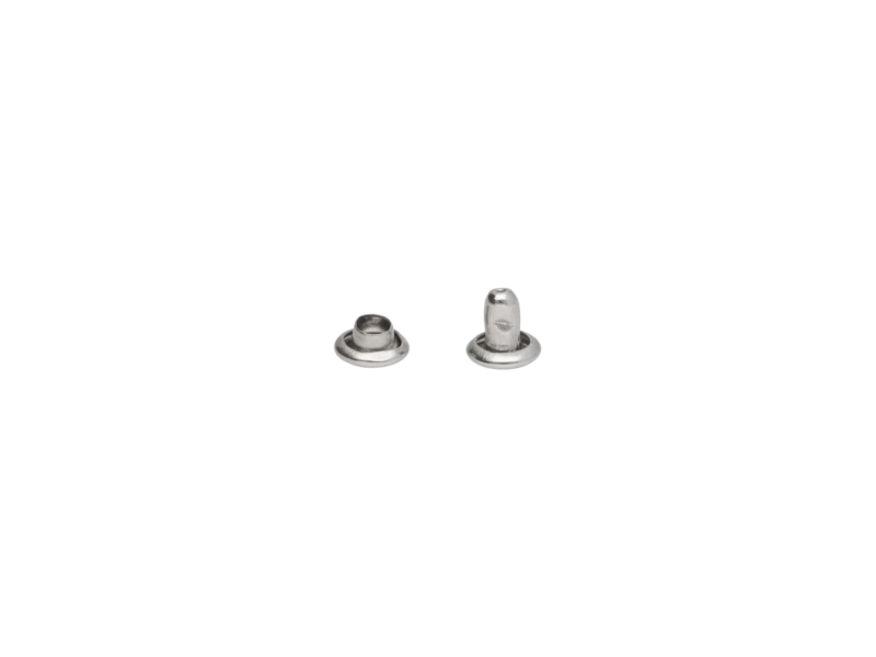 METAL  RIVET LUX TWO-SIDED 5/2/5 MM NICKEL 1000 PCS
