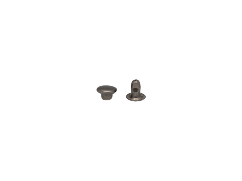Nit kaletniczy jednostronny  5/2/5 mm czarny nikiel