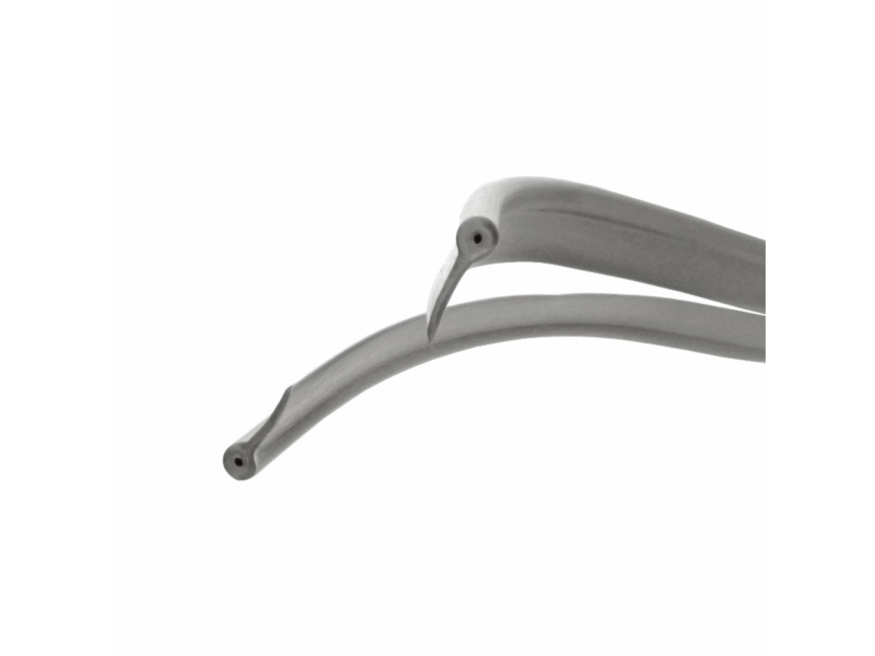 Biesen 10 mm Hellgrau