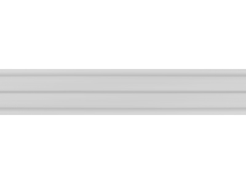 Biesen 10 mm weiß