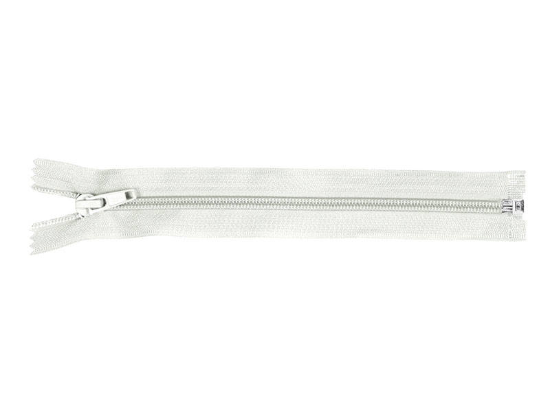 SPIRALREIßVERSCHLUSS 5 AUTO LOCK TEILBAR 80 CM (337)  HELLGRAU