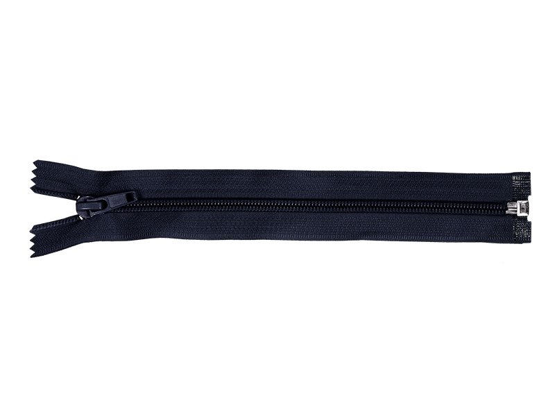 Spirale 5 geteilt Autoschloss 35 cm (919) navy blau