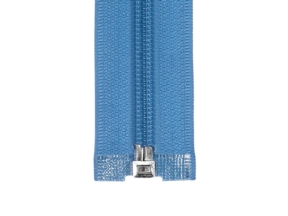 Zamek błyskawiczny spiralny 5 rozdzielczy auto lock  75 cm (144) niebieski
