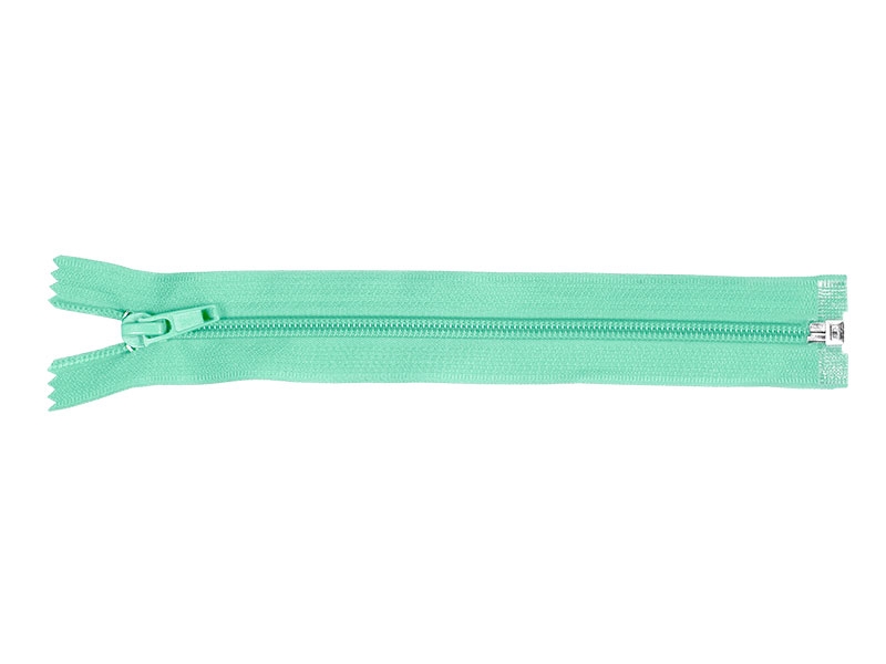 SPIRALREIßVERSCHLUSS 5 AUTO LOCK TEILBAR 80 CM (533) MINZE