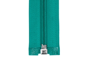 Spirálový zip 5 dělený automatický zámek 65 cm (359) tyrkysová