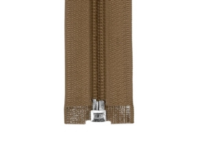 Spiral zip 5 split auto lock 75 cm (894) dark beige