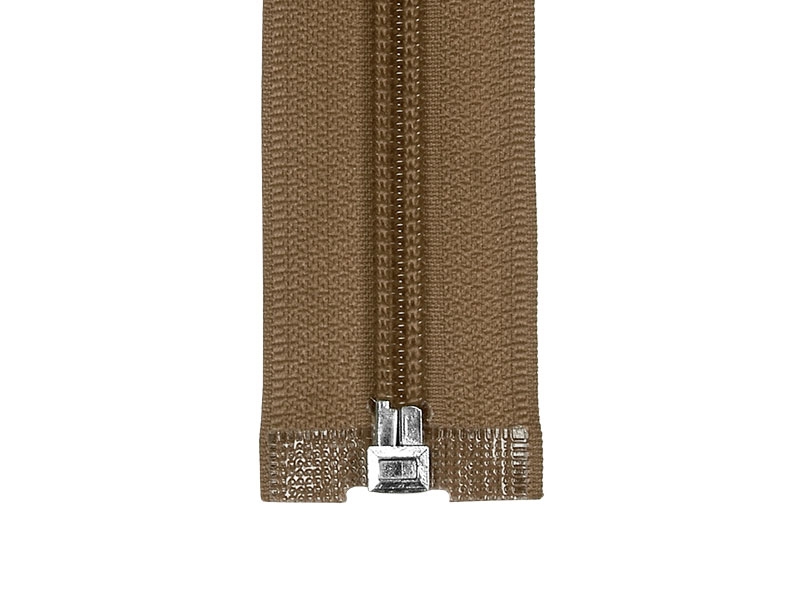 Spirálový zip 5 dělený automatický zámek 60 cm (894) tmavě béžový