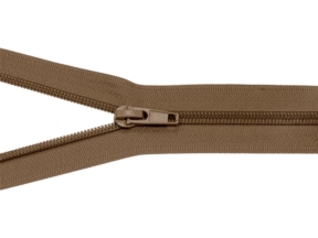 Spiralreißverschluss 5 geteilt Auto Lock 50 cm (894) dunkelbeige
