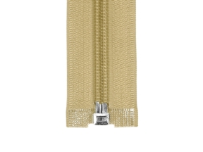 Spiral zip 5 split auto lock 70 cm (010) light beige