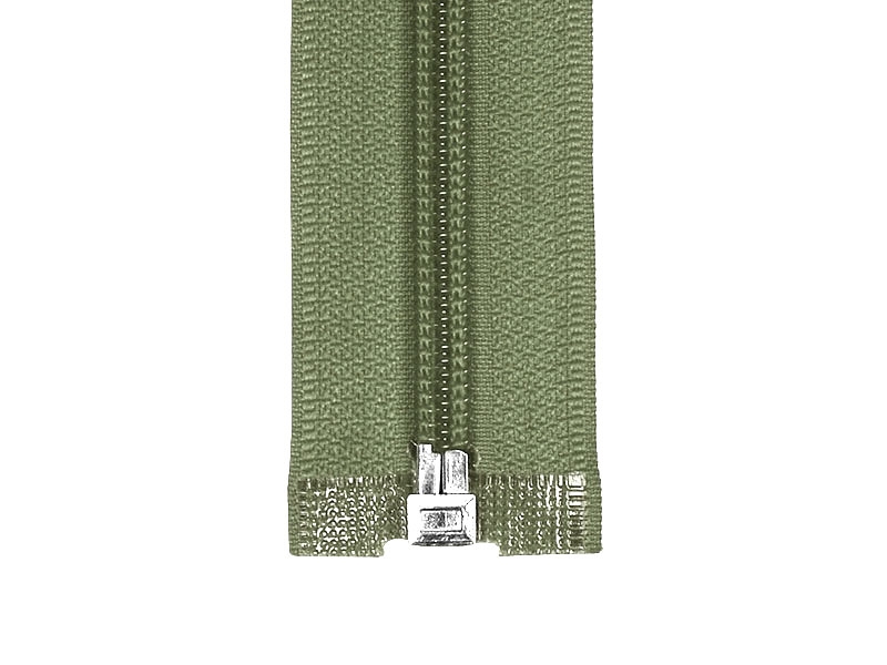 Spirála 5 dělená automatický zámek 45 cm (170) olivově zelená