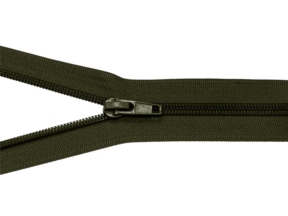 Spirála 5 dělená automatický zámek 40 cm (305) olivově zelená