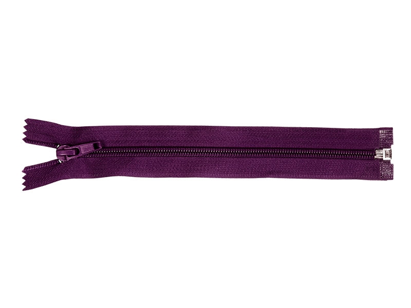 SPIRALREIßVERSCHLUSS 5 AUTO LOCK TEILBAR 75 CM (865) VIOLETT
