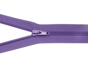 Spiralreißverschluss 5 geteilt Auto Lock 50 cm (252) ultraviolett