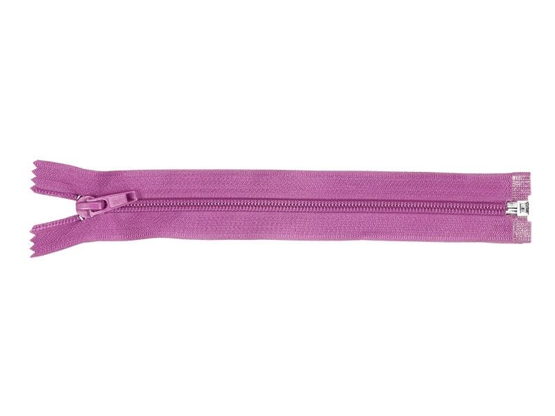 NYLON READY ZIPPER 5 AUTO LOCK OPEN END 85 CM (375) VIOLET