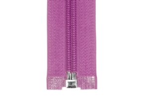 Spiralreißverschluss 5 geteilt Auto Lock 75 cm (375) lila