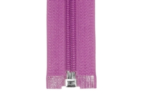 Spiralreißverschluss 5 geteilt Auto Lock 45 cm (375) lila
