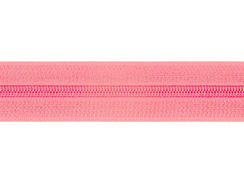 NYLON READY ZIPPER 5 AUTO LOCK OPEN END 75 CM (513) PINK