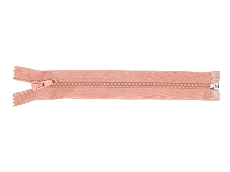 Zamek błyskawiczny spiralny 5 rozdzielczy auto lock  35 cm (274) różowy